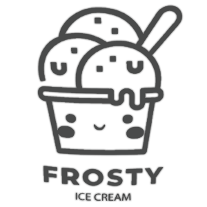 Logo for Frosty Yogurt is located at Kinex Shopping Mall, Level 3 available at the touch of a button.